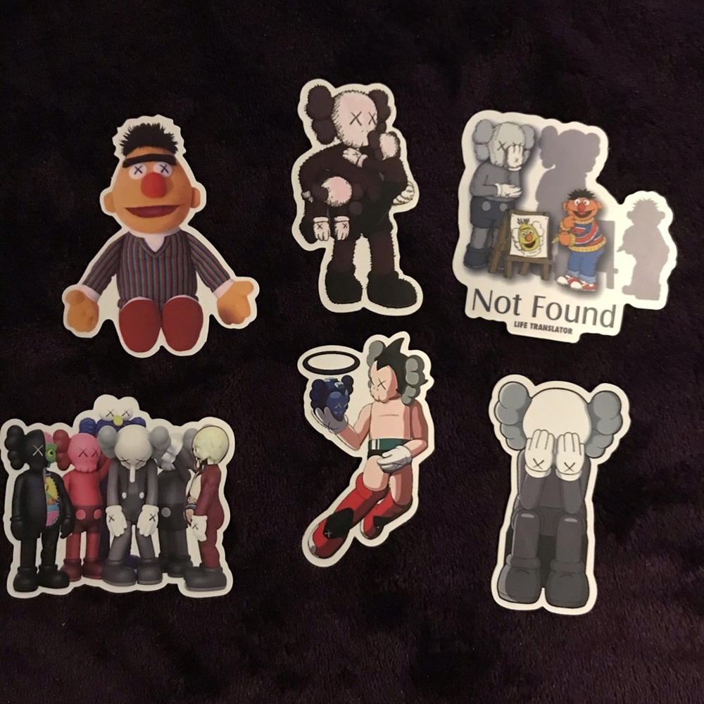 KAWS Stickers